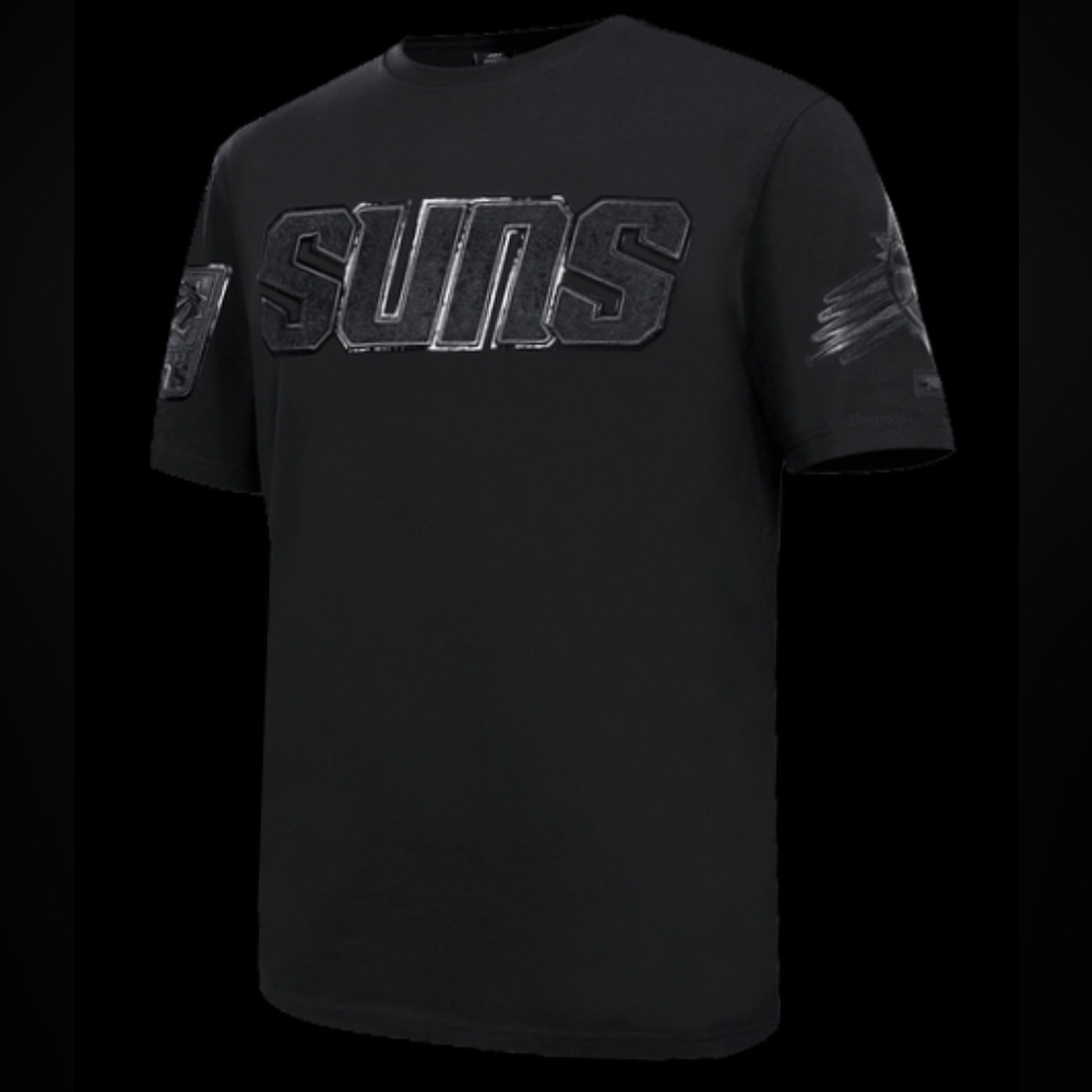 Phoenix Suns Blackout t-shirt NBA Basketball Official Luxury Athletic Collection